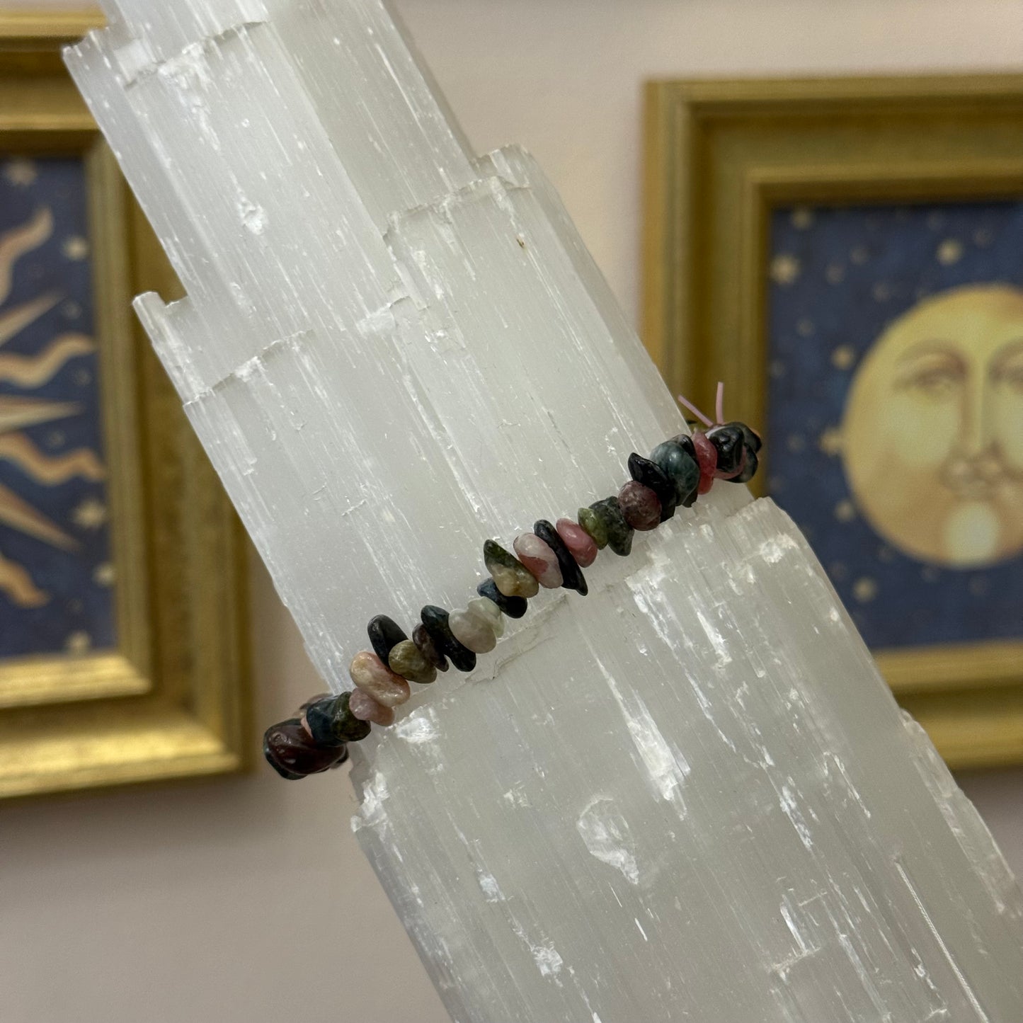 Watermelon Tourmaline Bracelet