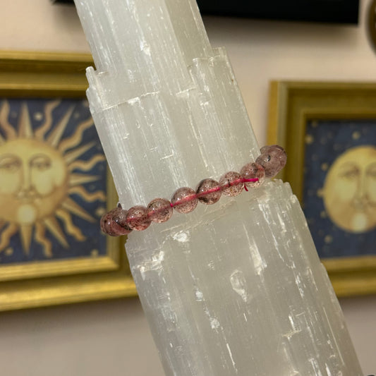 Strawberry Quartz Bracelet