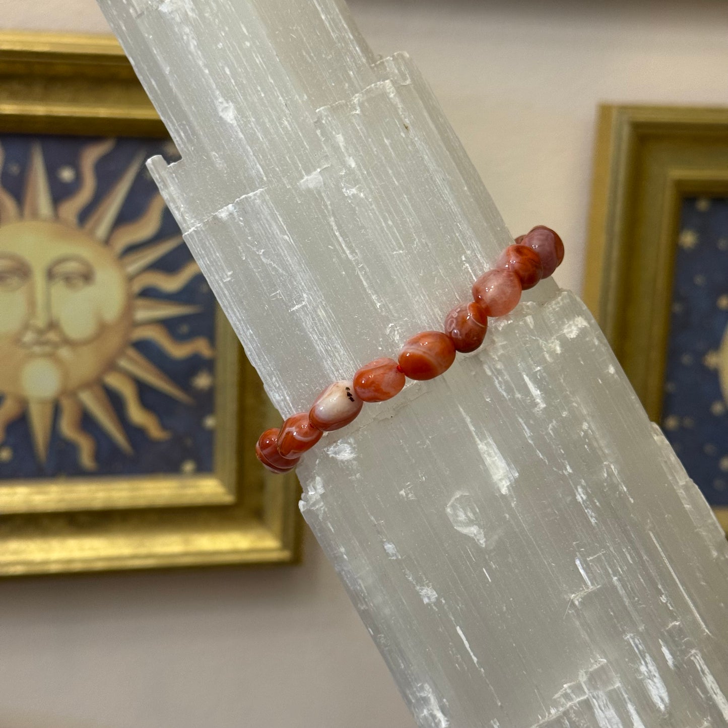 Carnelian Tumble Bracelet