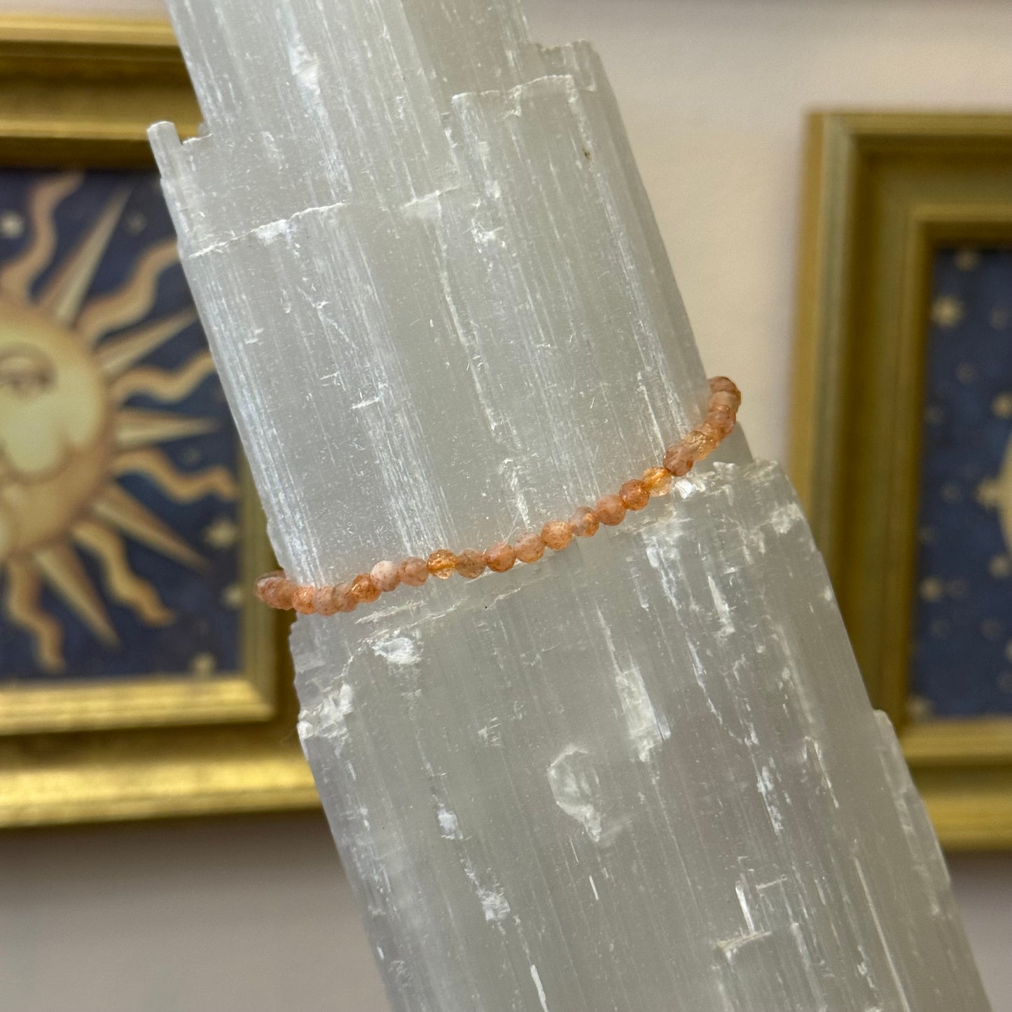 Faceted Sunstone Bracelet