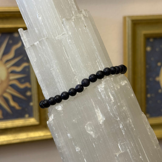 Blue Goldstone Bracelet