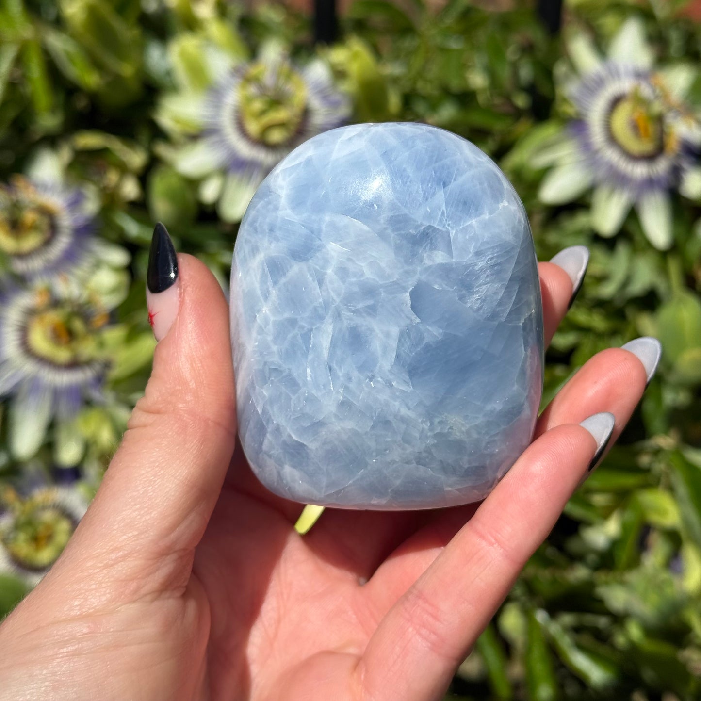Blue Calcite Freeforn