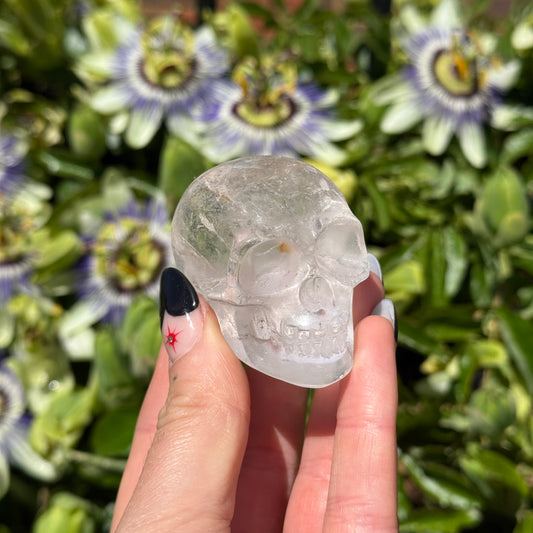 Clear Quartz Skull