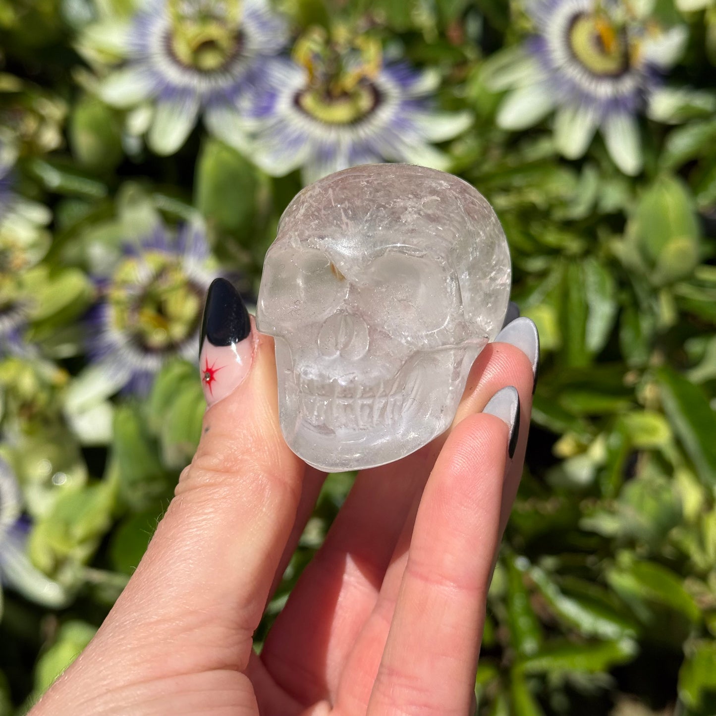 Clear Quartz Skull