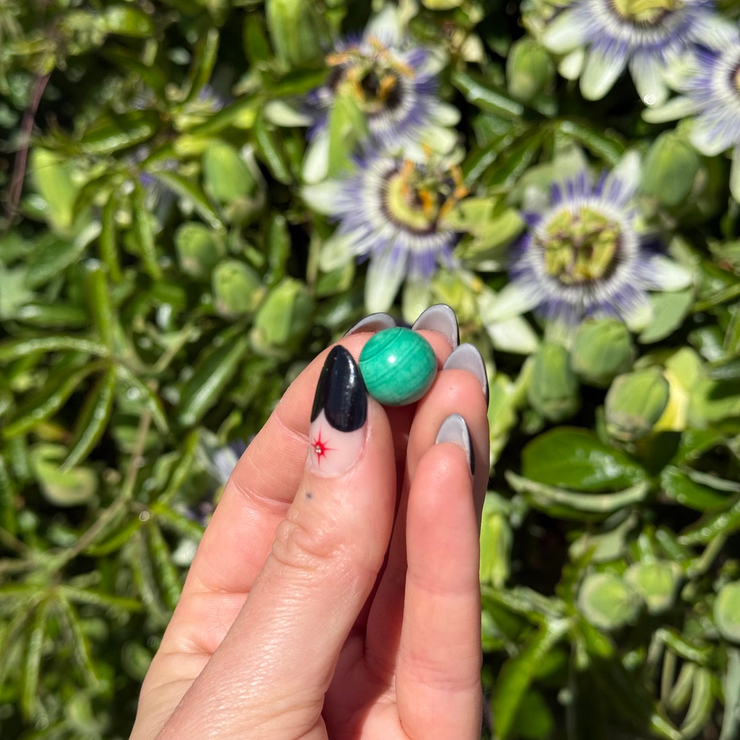 Mini Malachite Sphere