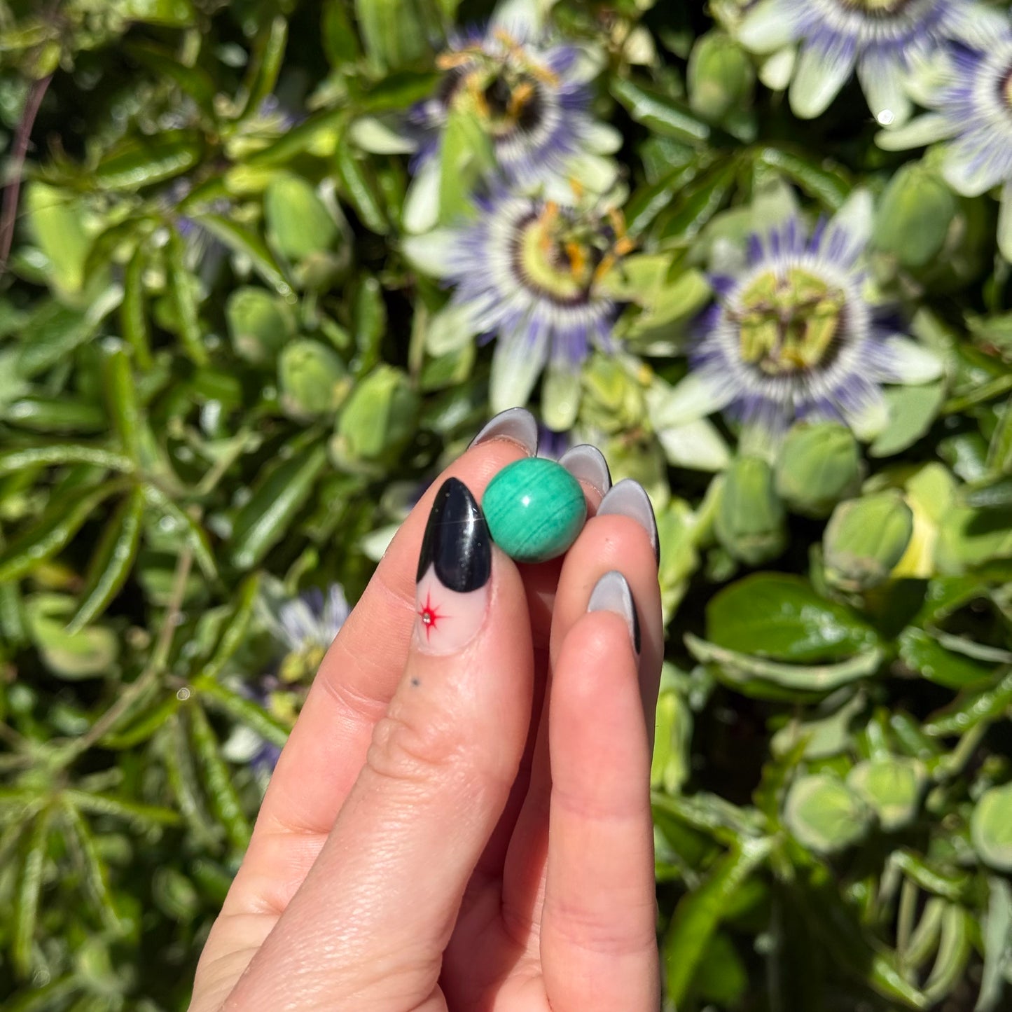 Mini Malachite Sphere