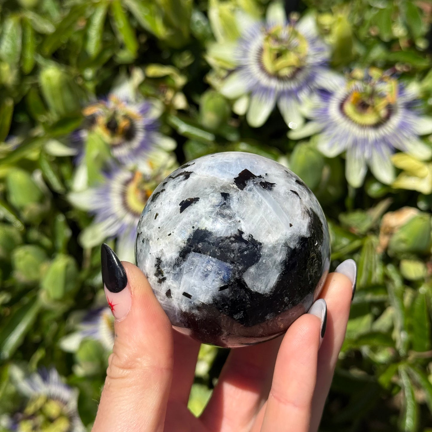 Rainbow Moonstone Sphere