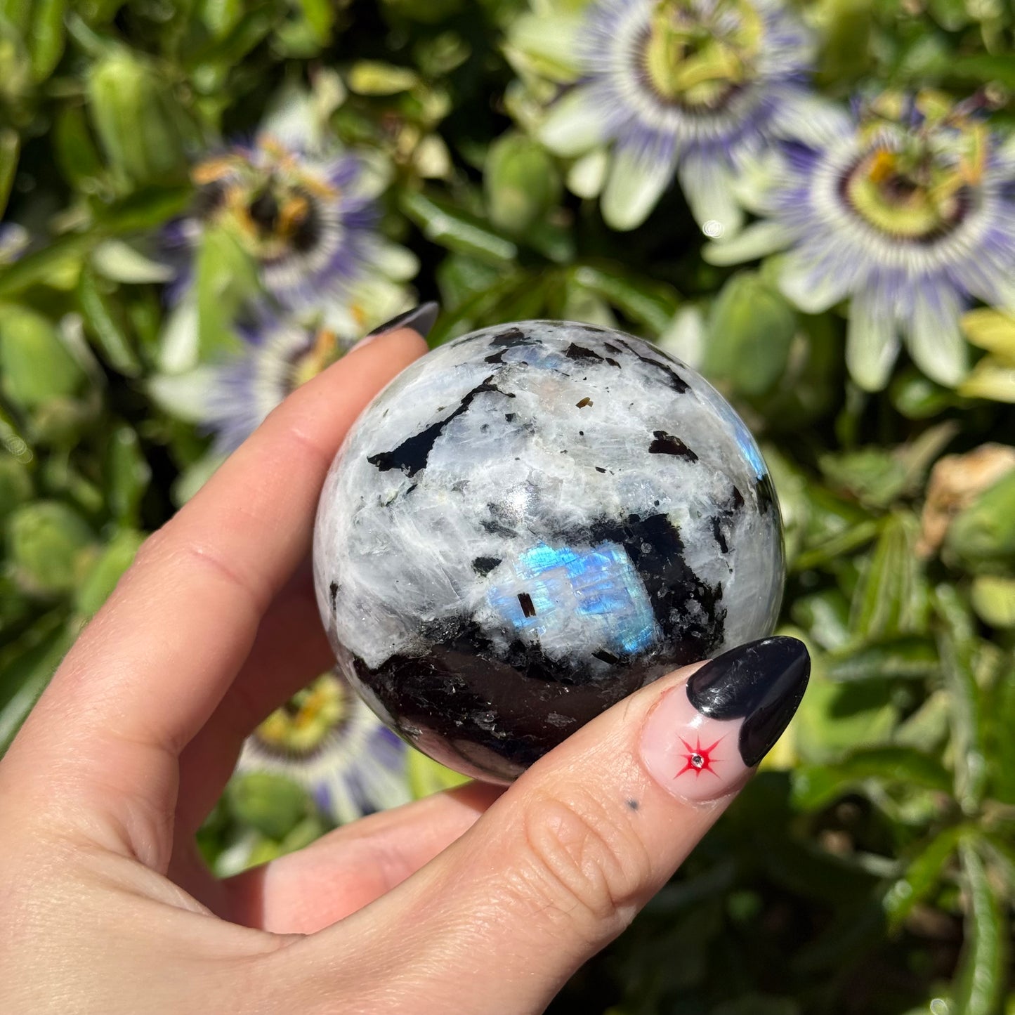 Rainbow Moonstone Sphere