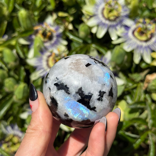 Rainbow Moonstone Sphere