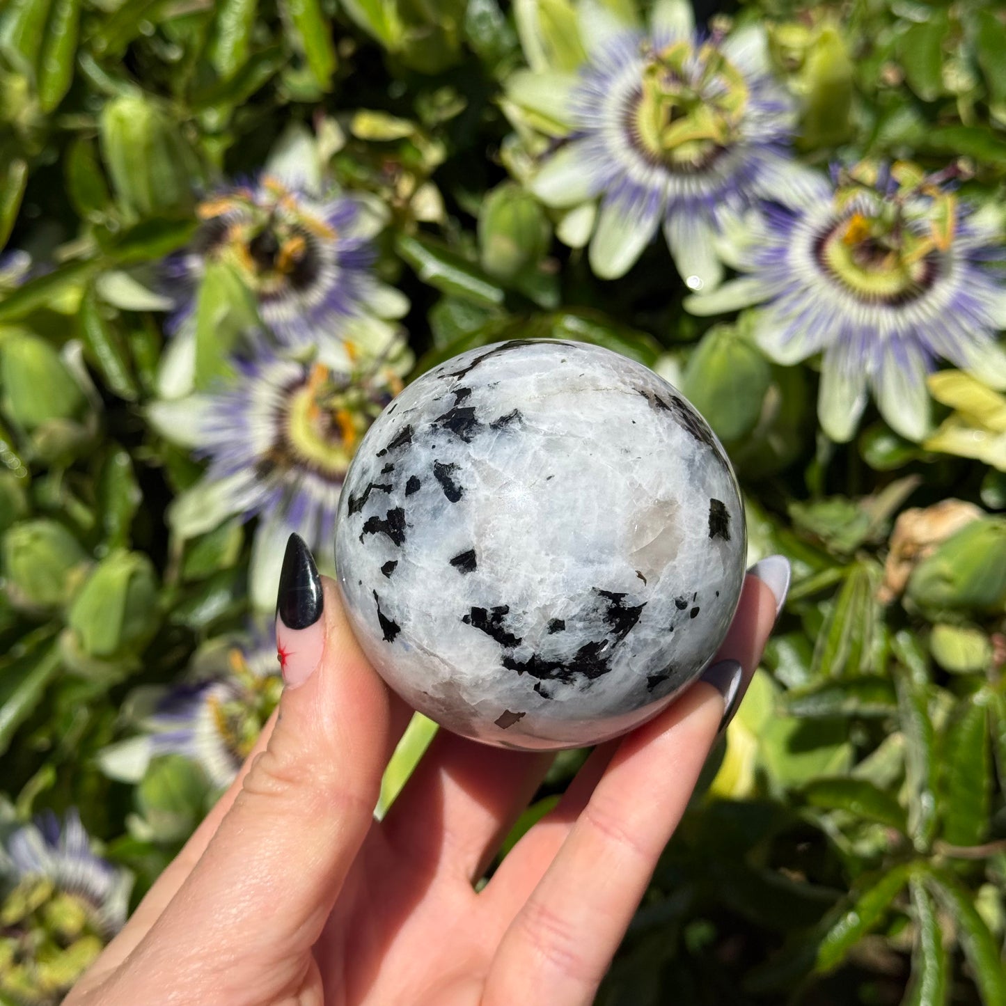 Rainbow Moonstone Sphere