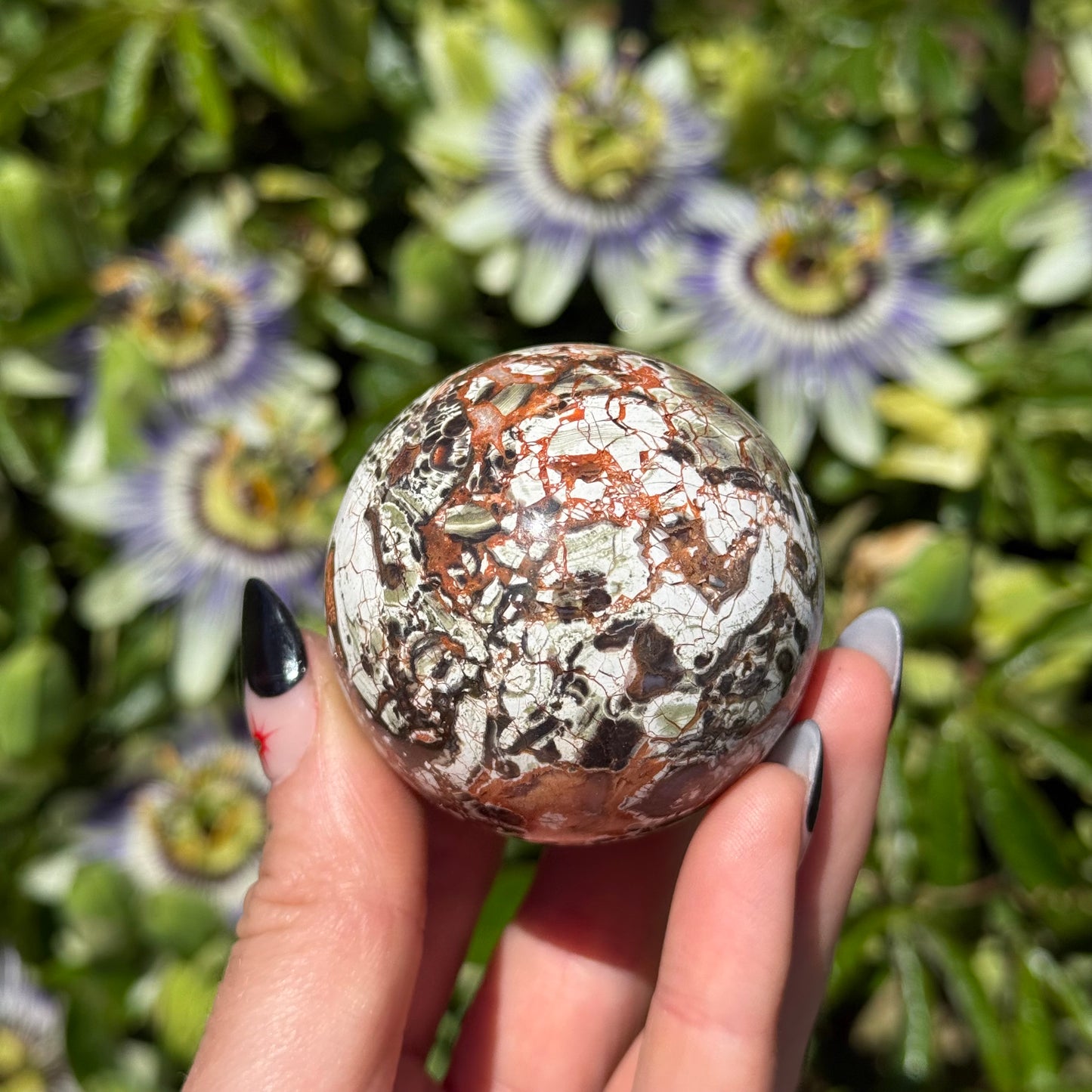 Money Agate Sphere