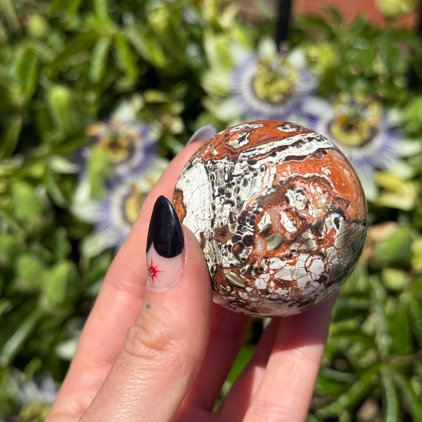 Money Agate Sphere