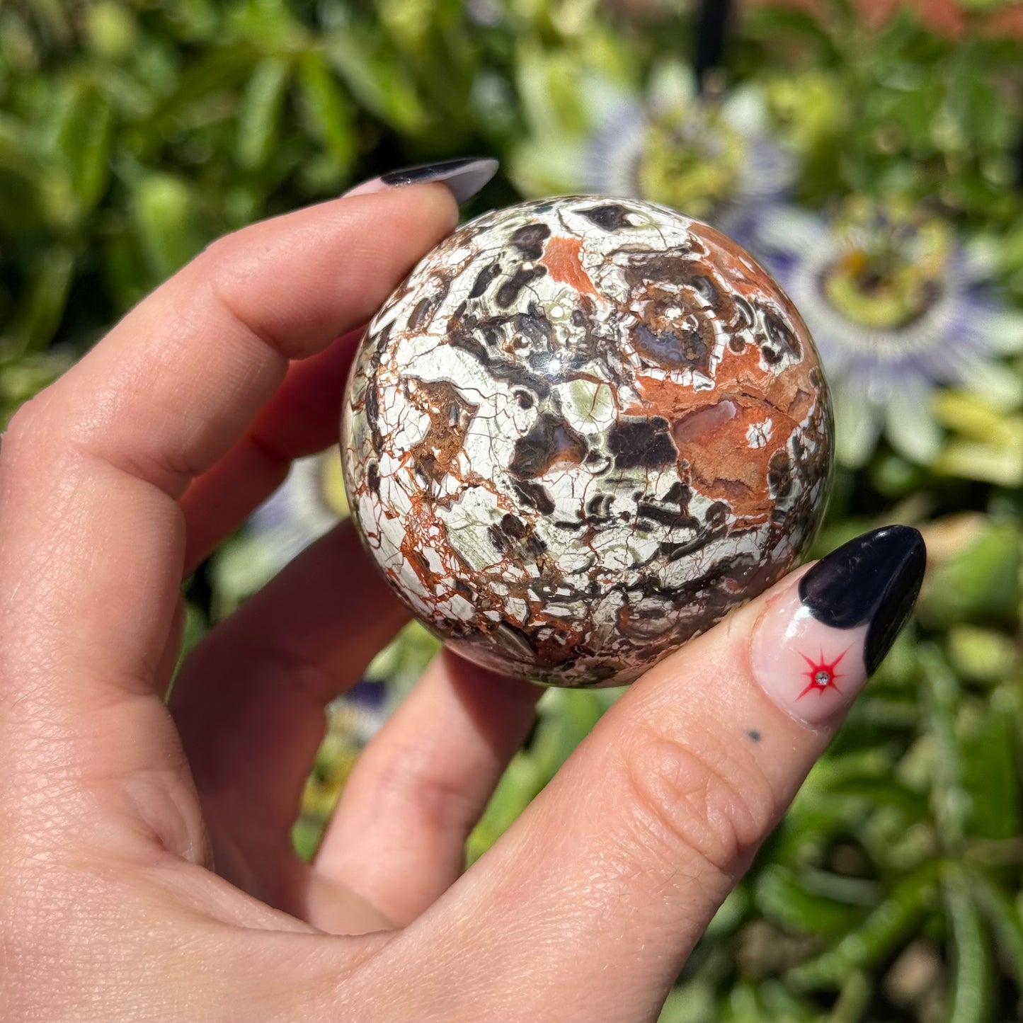 Money Agate Sphere