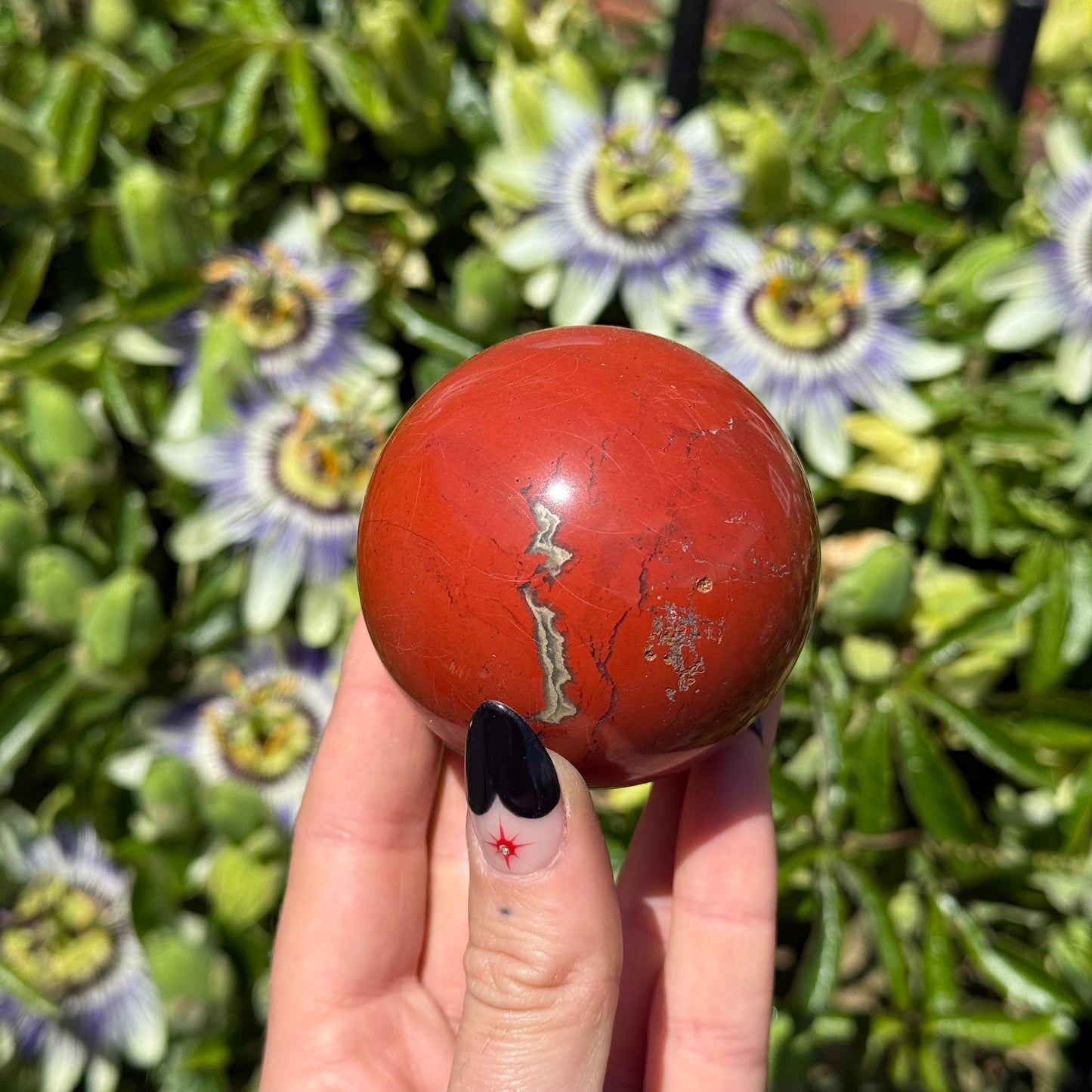 Red Jasper Sphere