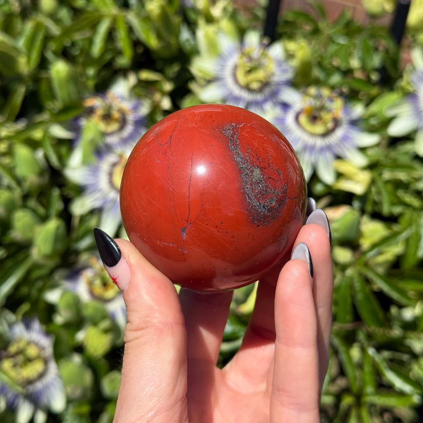Red Jasper Sphere