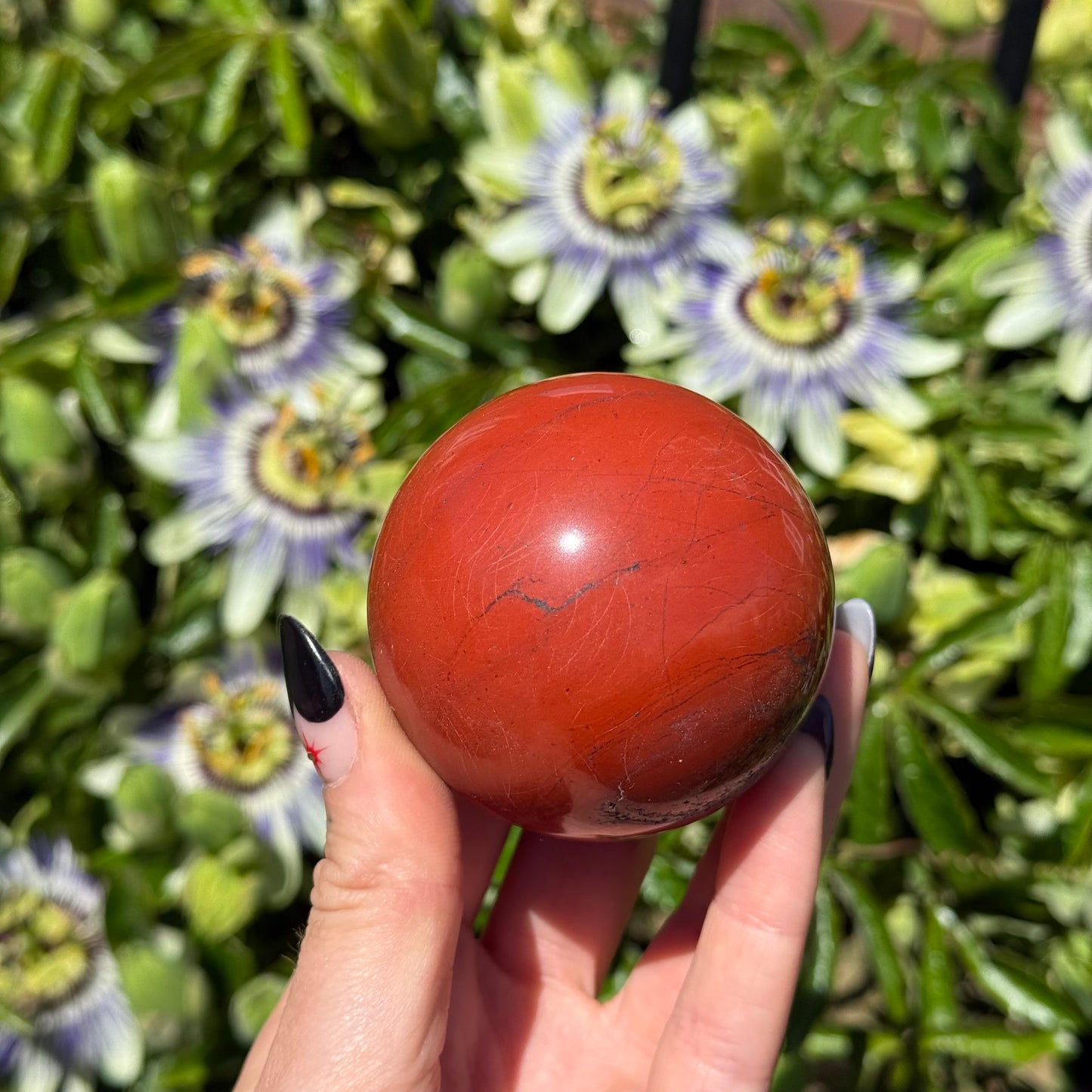 Red Jasper Sphere