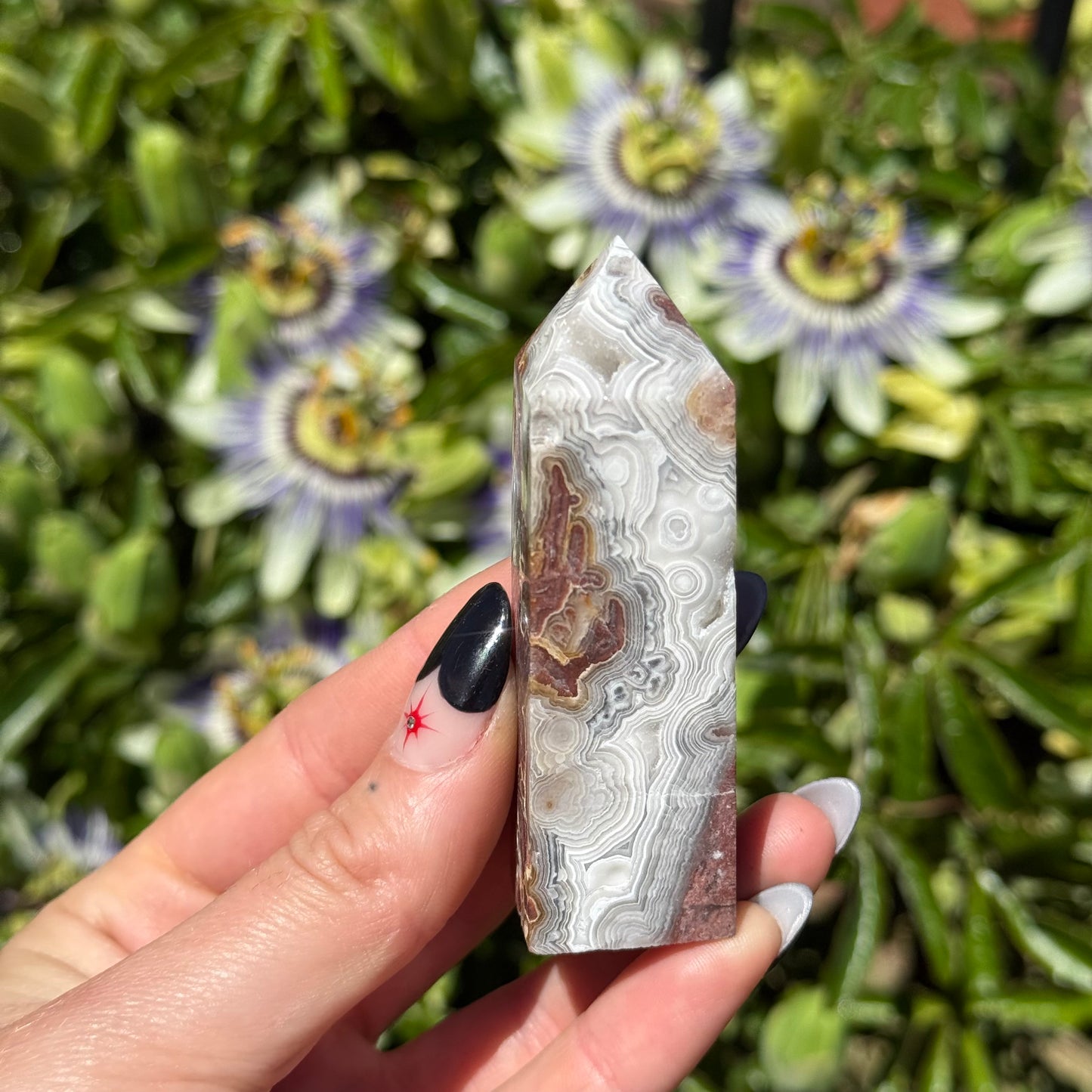 Crazy Lace Agate Tower
