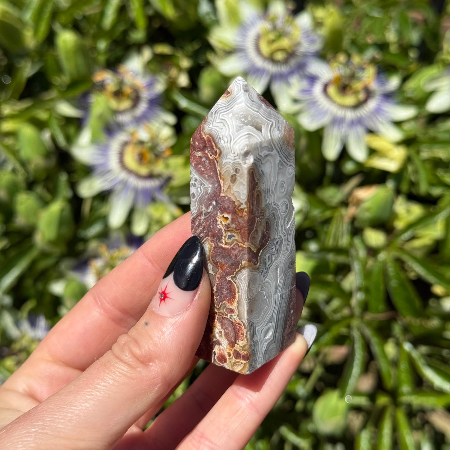 Crazy Lace Agate Tower