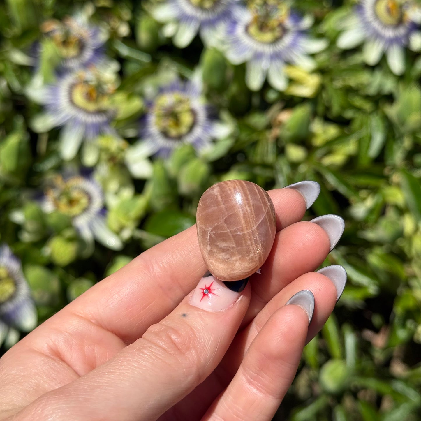Peach Moonstone Tumble
