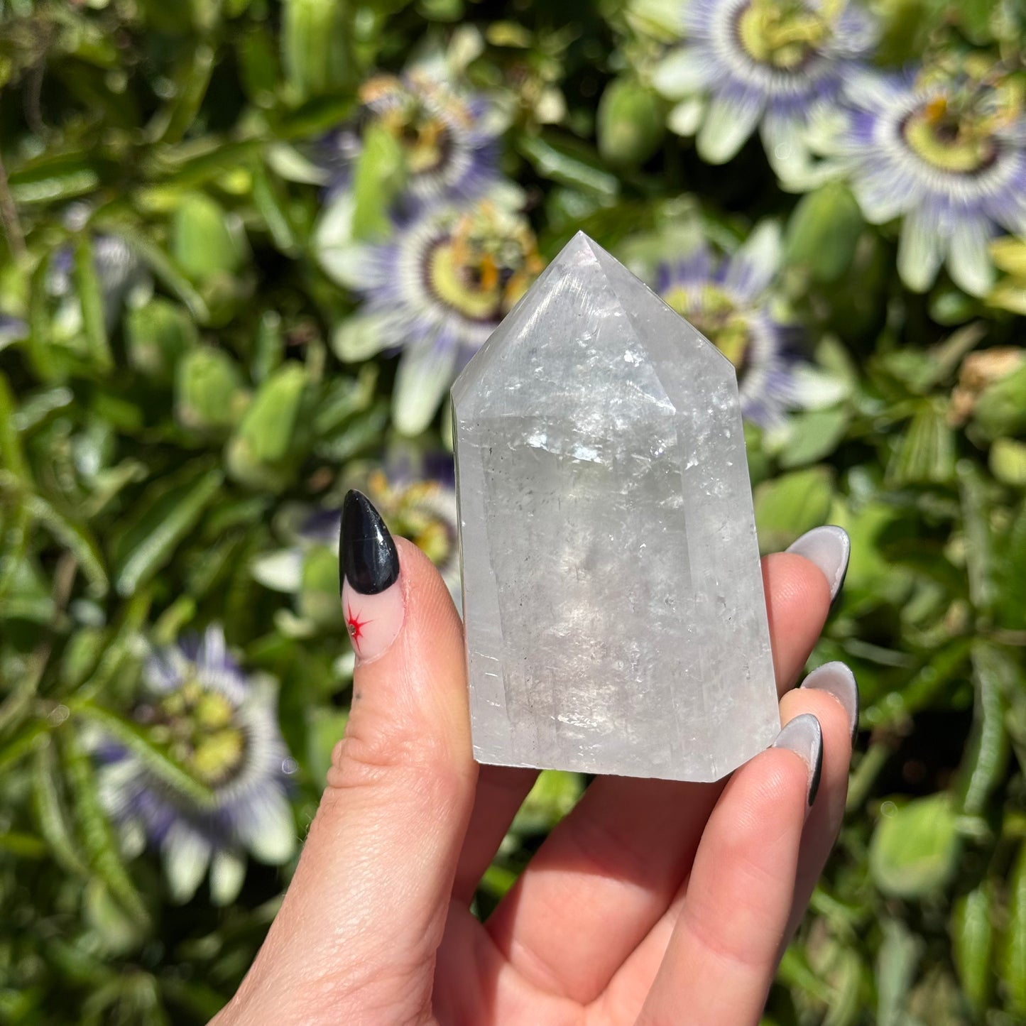 Clear Calcite Tower