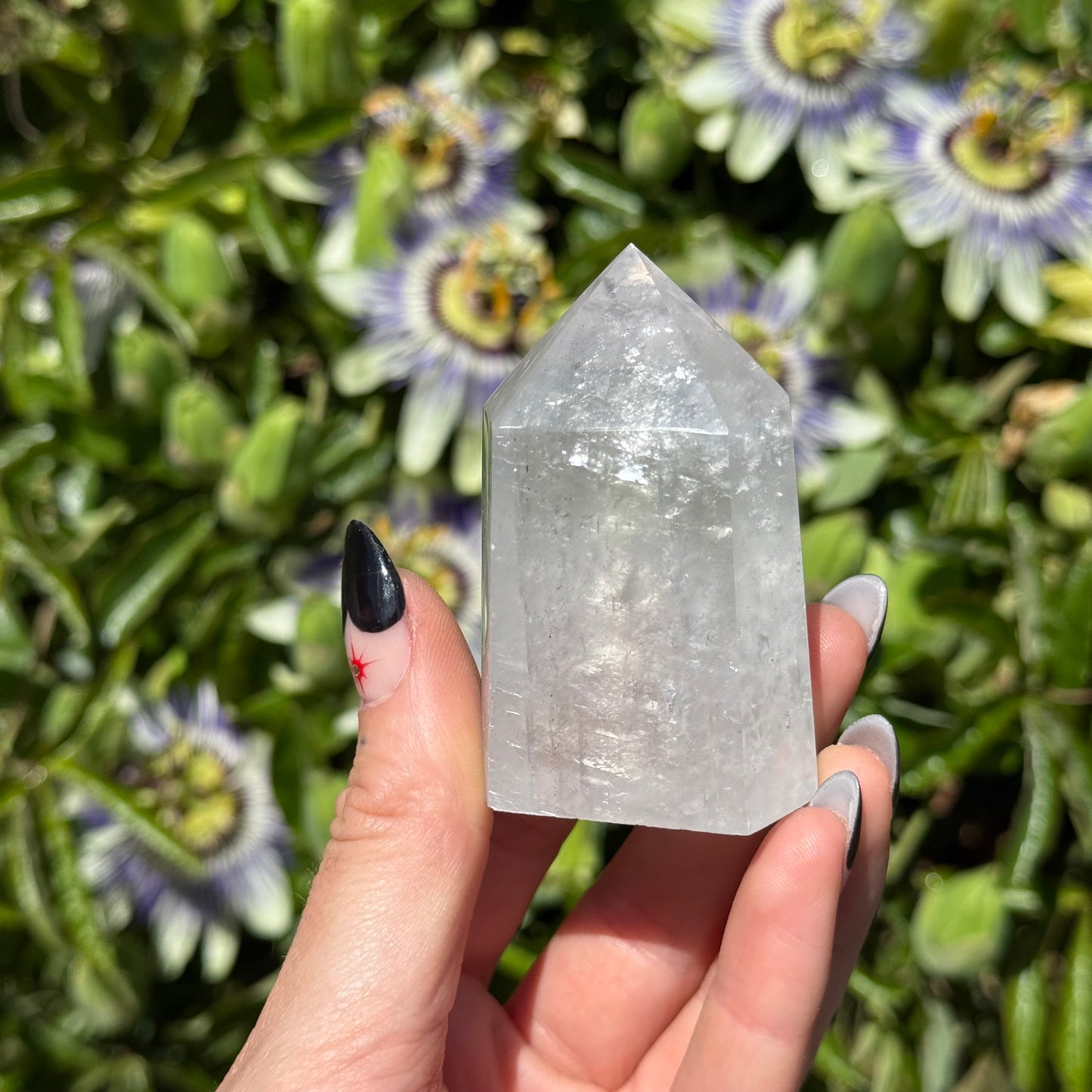 Clear Calcite Tower