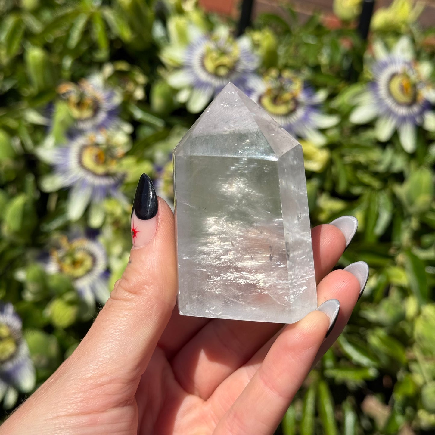 Clear Calcite Tower