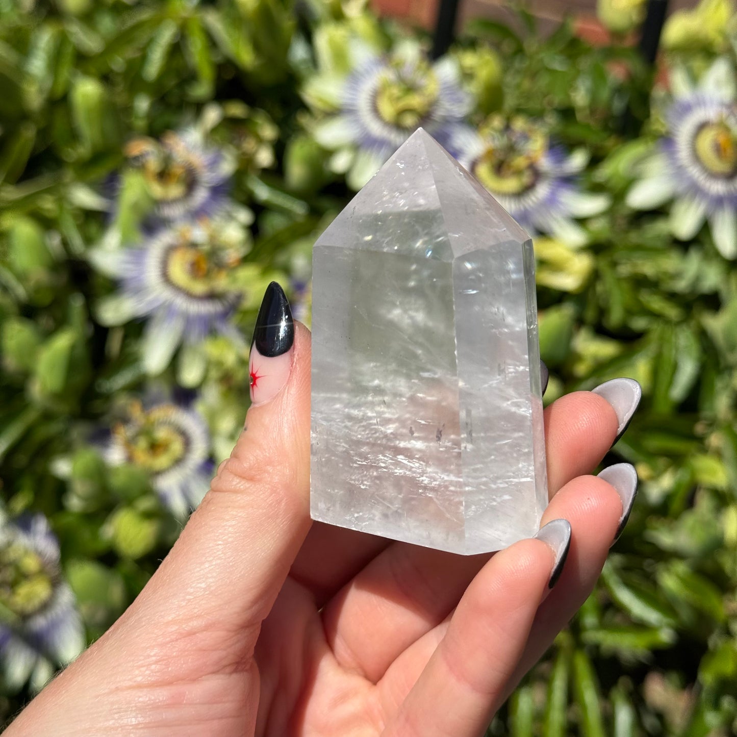 Clear Calcite Tower