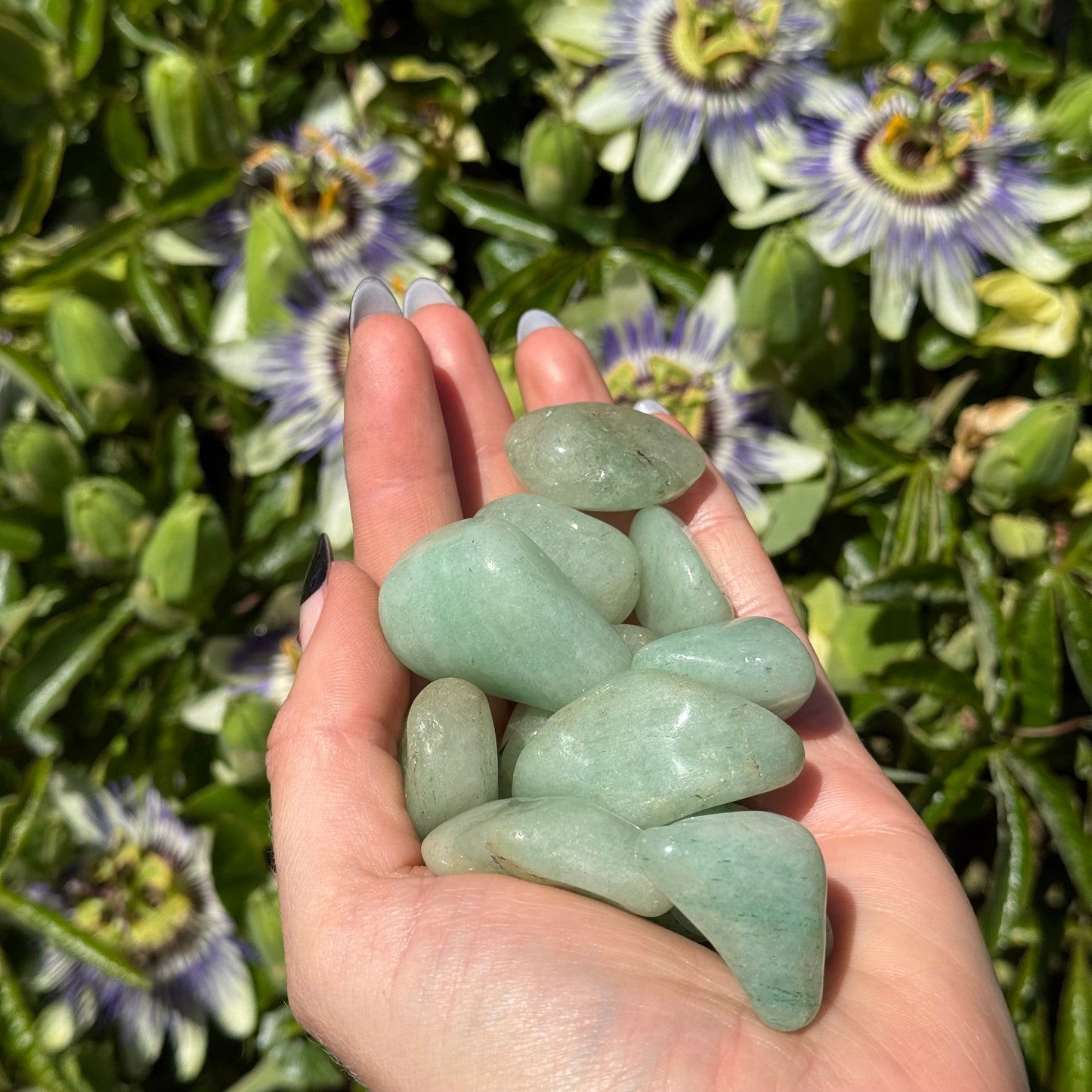 1pcs Tumbled Green Aventurine