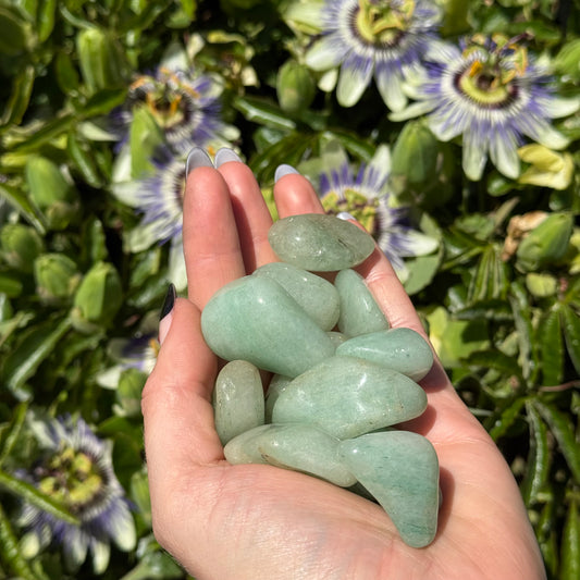 1pcs Tumbled Green Aventurine