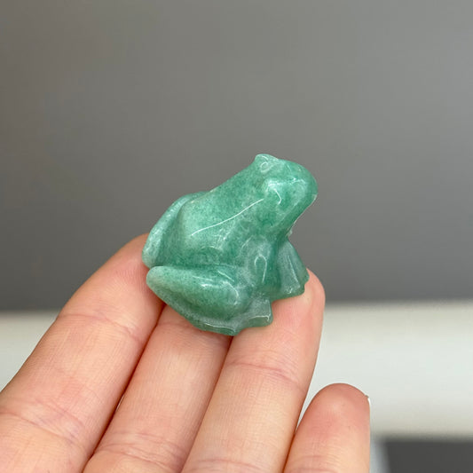 Green Aventurine Froggy