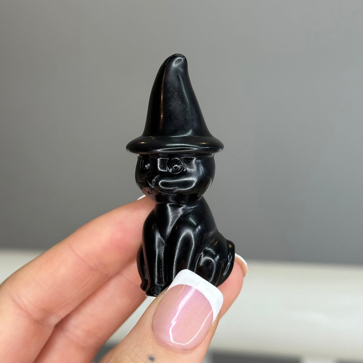 Spooky Obsidian Kitty