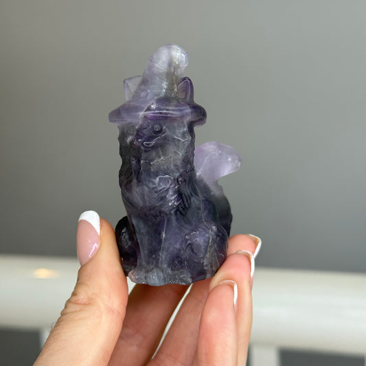 Amethyst Spooky Kitty