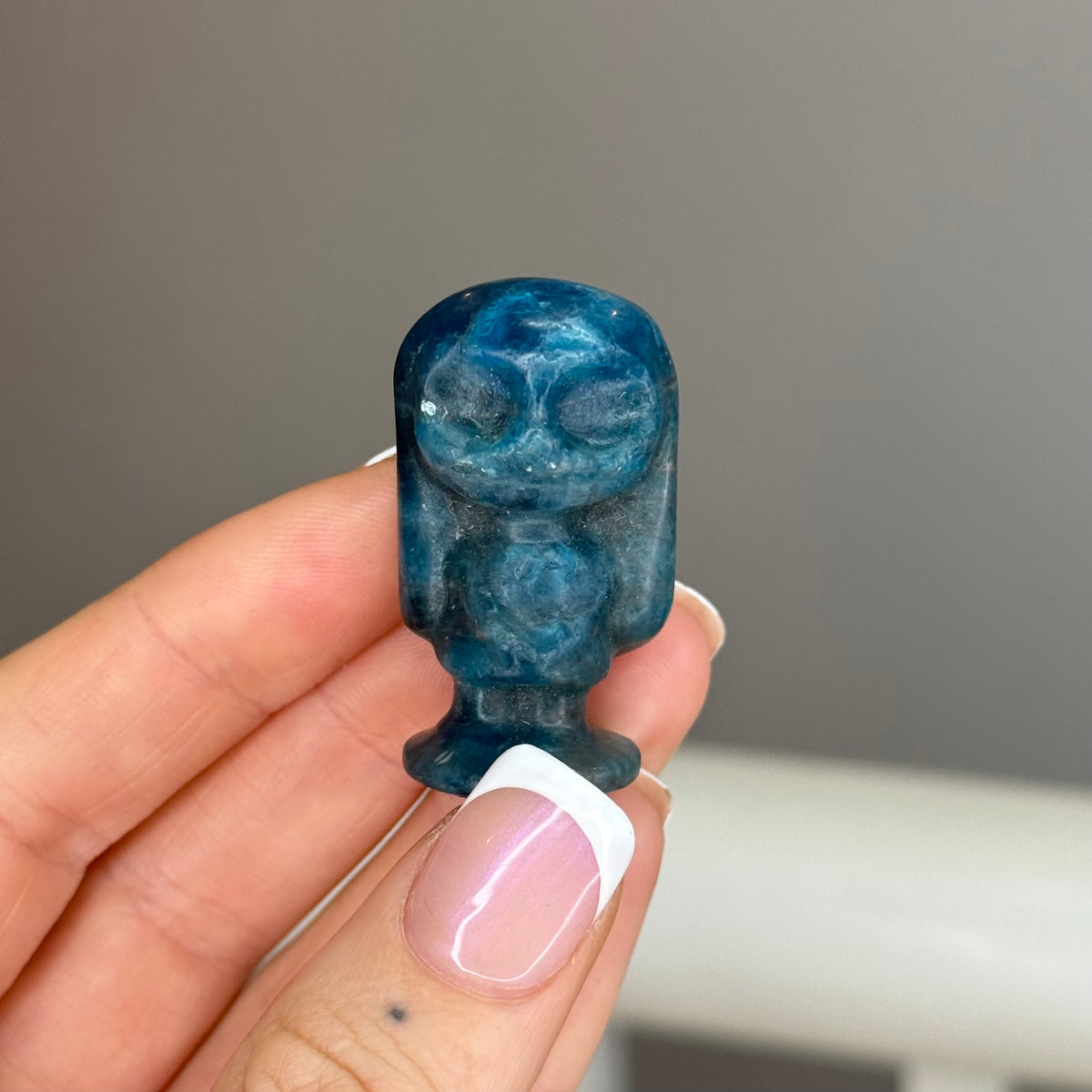 Sally Apatite Carving
