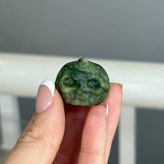 Jade Skull Pumpkin