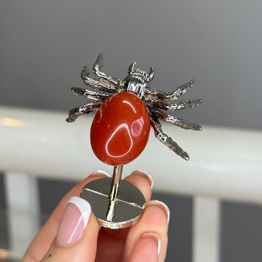 Red Jasper Spider
