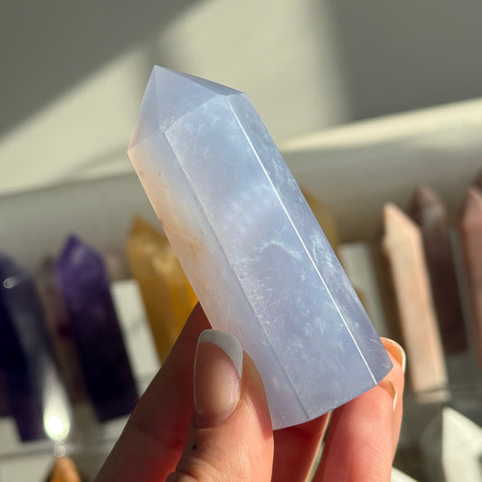Blue Chalcedony Tower
