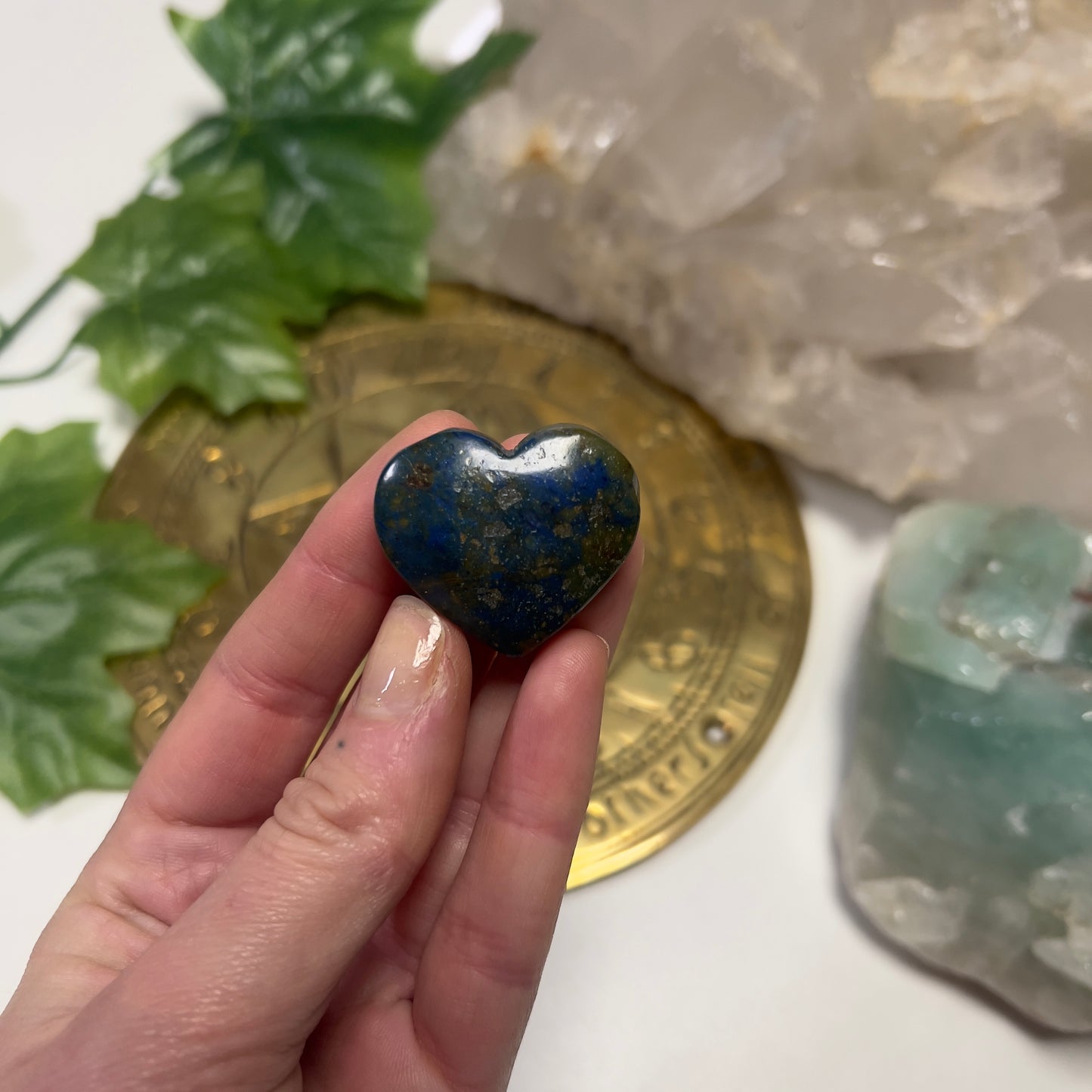 Azurite Heart