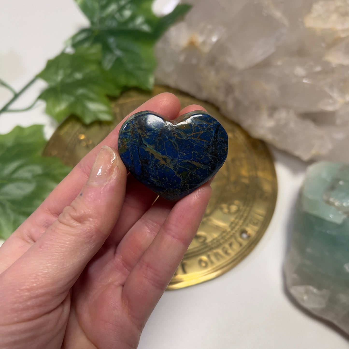 Azurite Heart