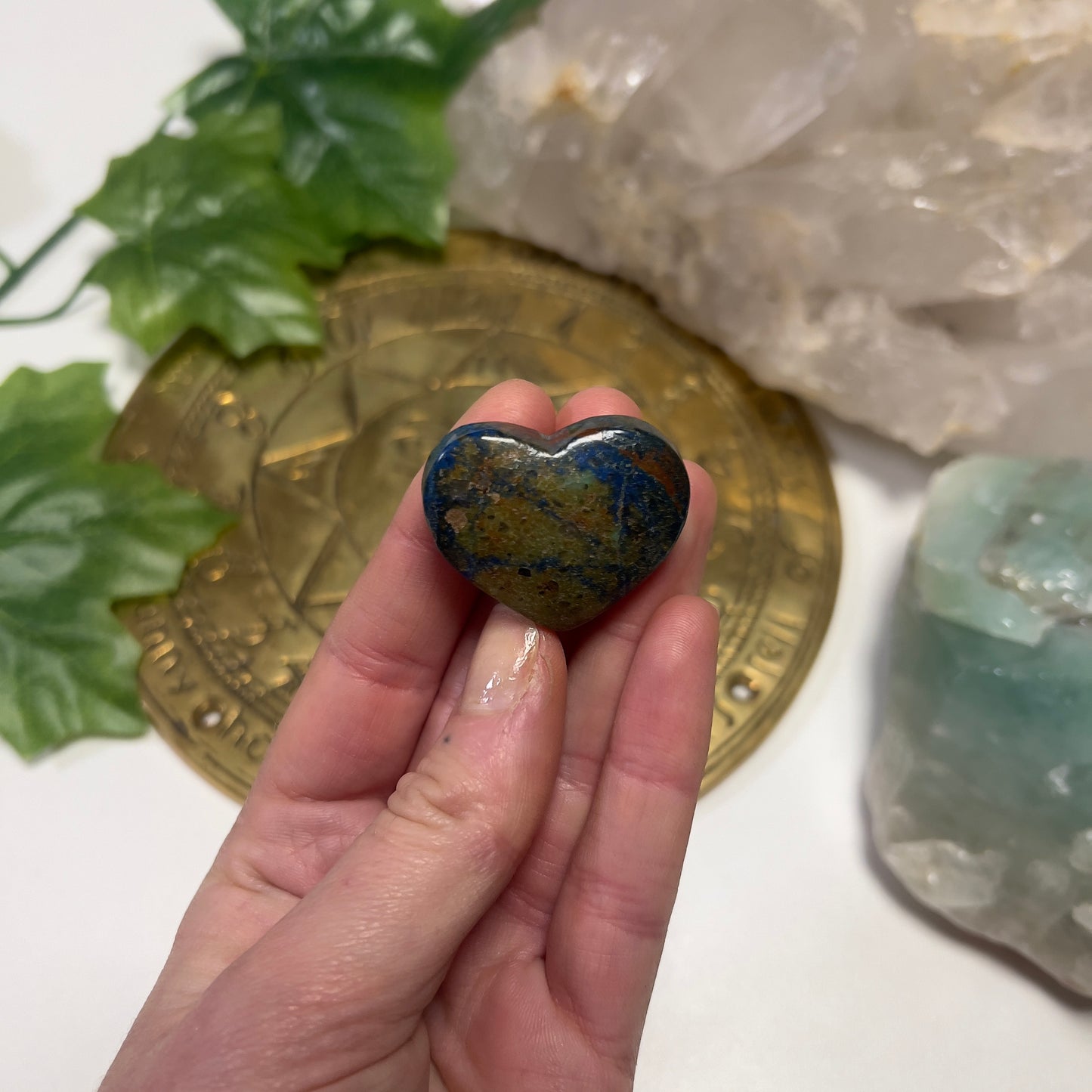 Azurite Heart