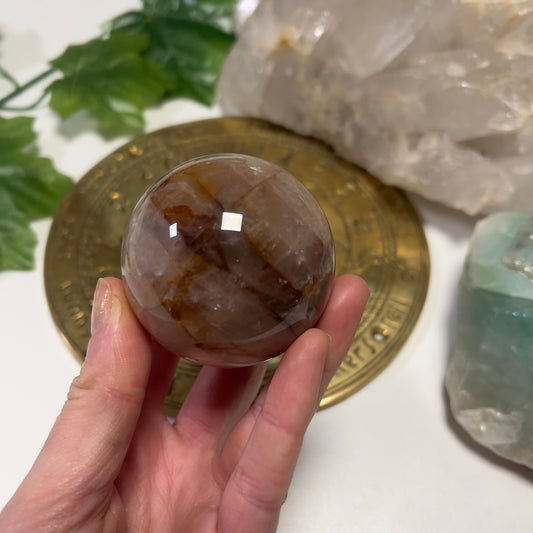 Fire Quartz X Golden Healer Sphere