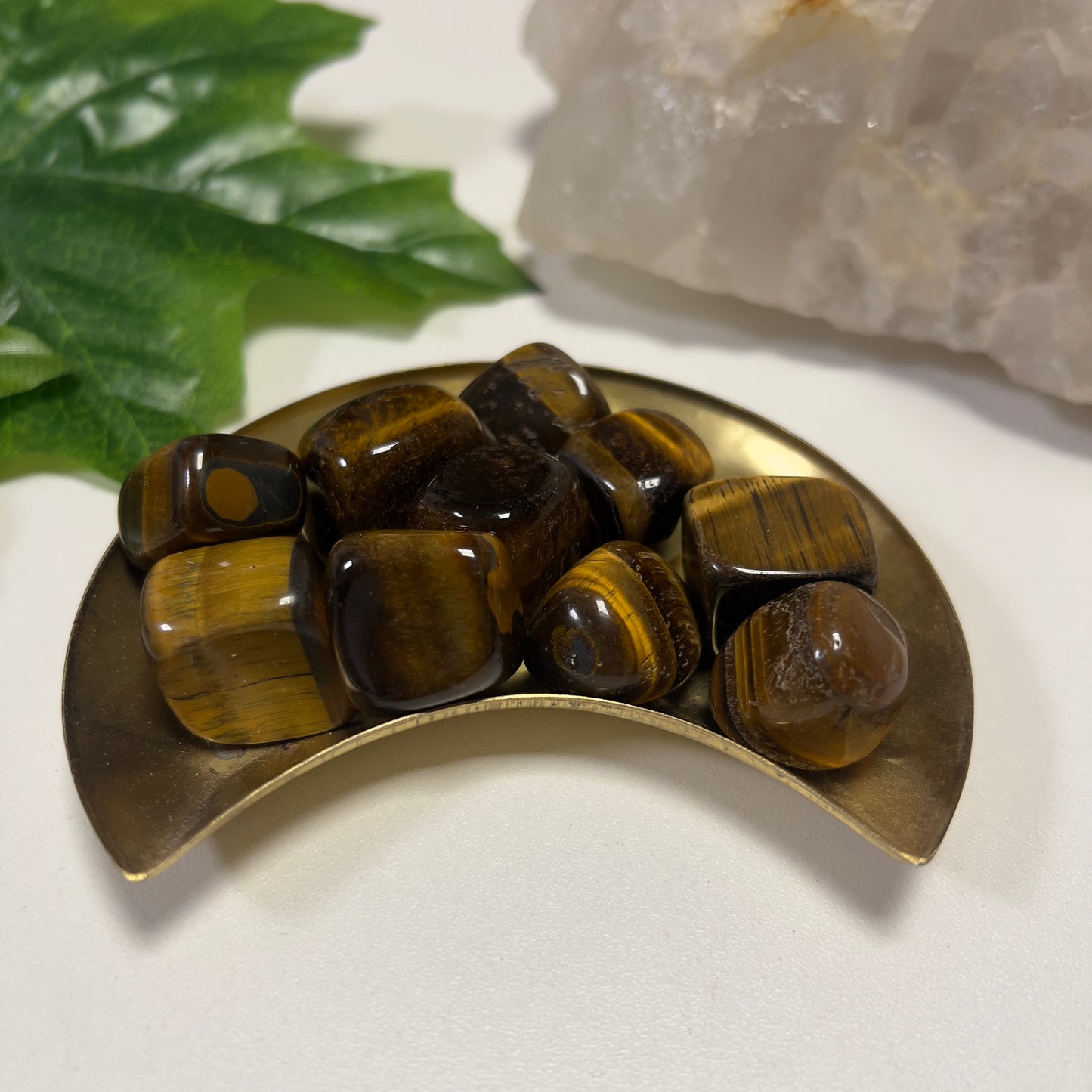 1pcs Tigers Eye Tumble