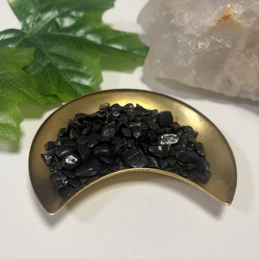 Black Tourmaline Chip Scoop