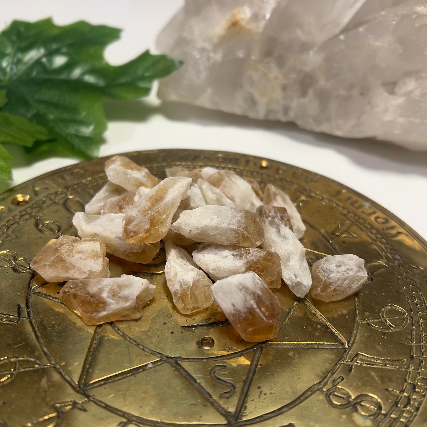 Raw Ht Citrine Root