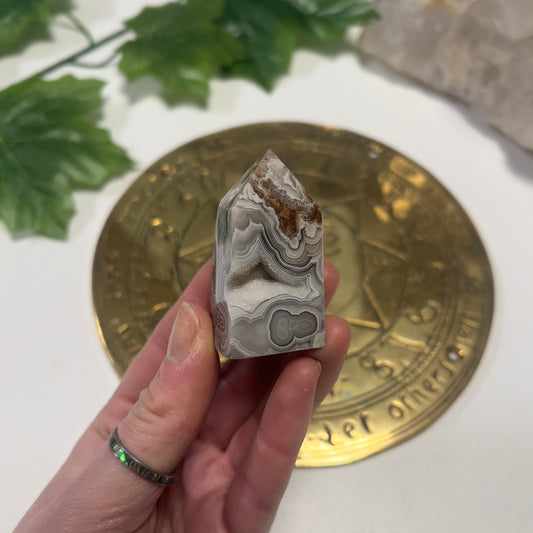 Crazy Lace Agate Tower