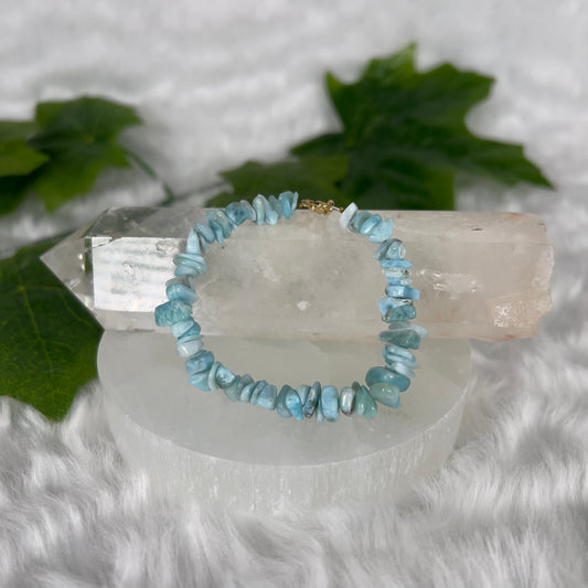 Larimar Adjustable Bracelet